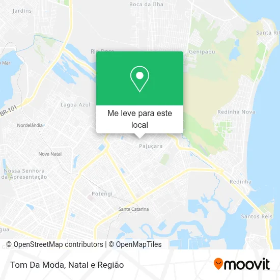 Tom Da Moda mapa
