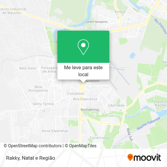 Rakky mapa