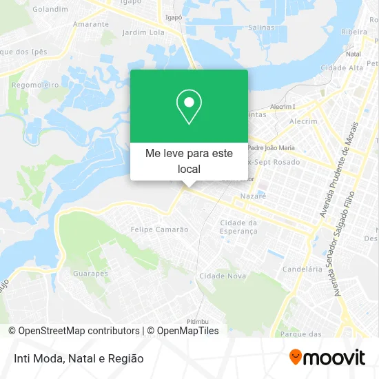 Inti Moda mapa