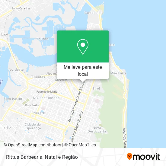 Rittus Barbearia mapa