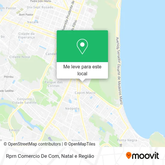 Rprn Comercio De Com mapa