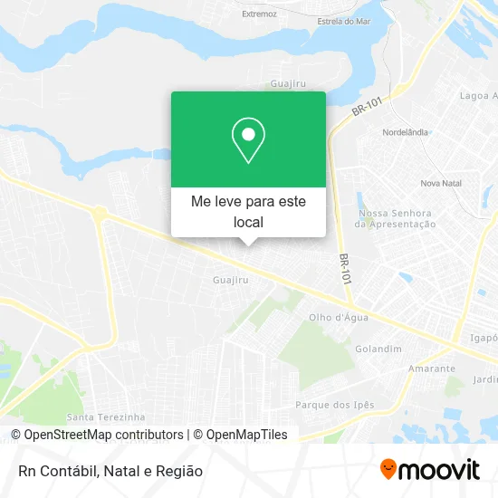 Rn Contábil mapa