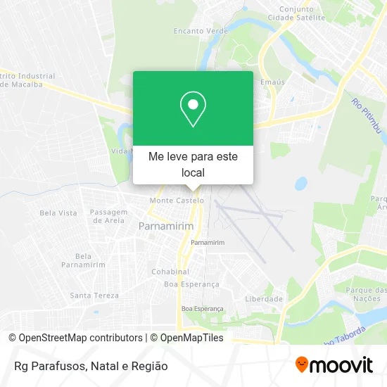 Rg Parafusos mapa