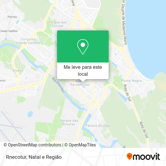 Rnecotur mapa