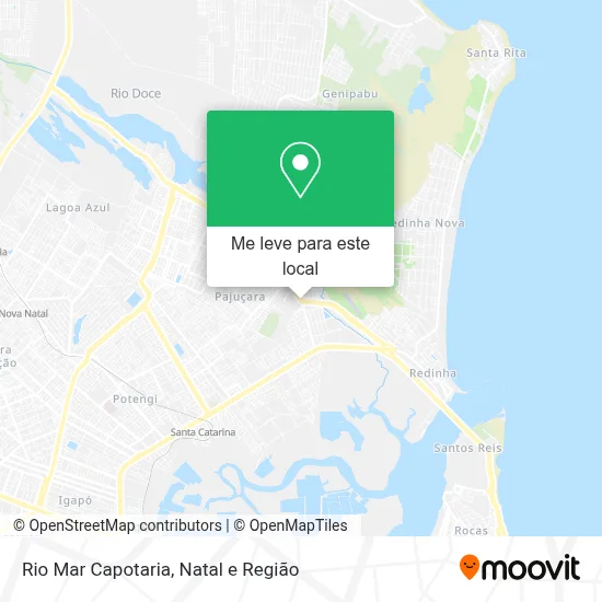 Rio Mar Capotaria mapa