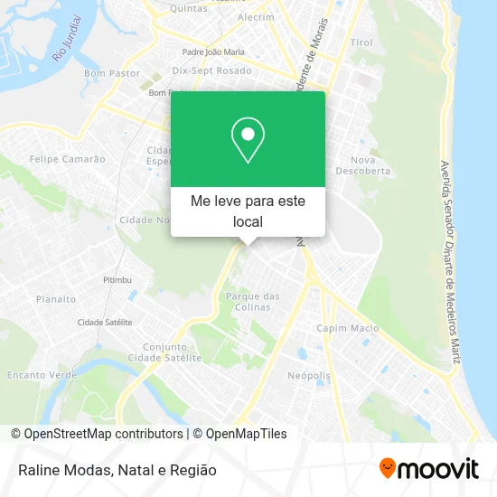 Raline Modas mapa