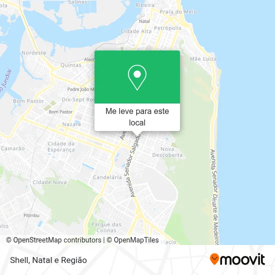 Shell mapa