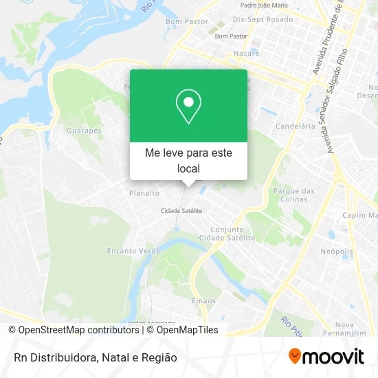 Rn Distribuidora mapa