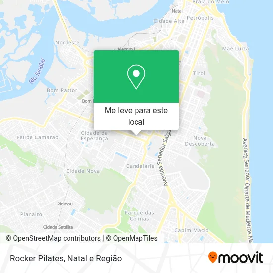 Rocker Pilates mapa