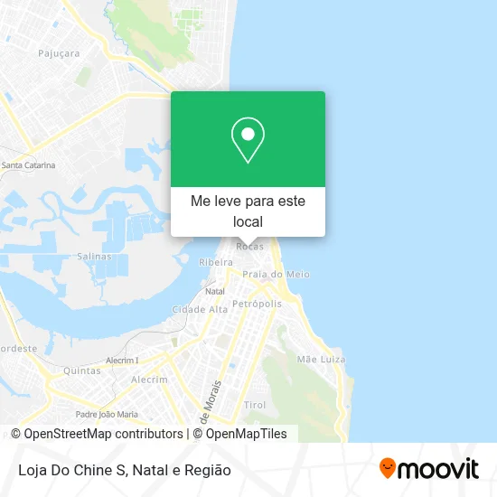 Loja Do Chine S mapa