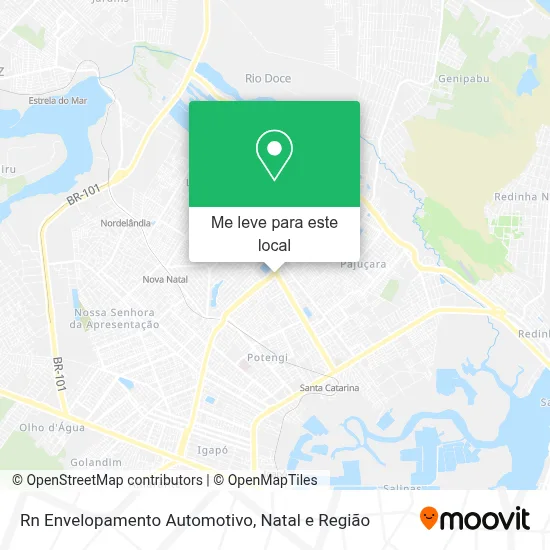 Rn Envelopamento Automotivo mapa