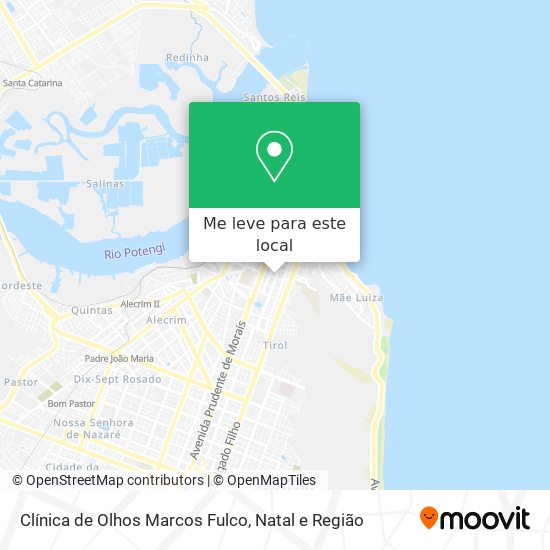 Clínica de Olhos Marcos Fulco mapa