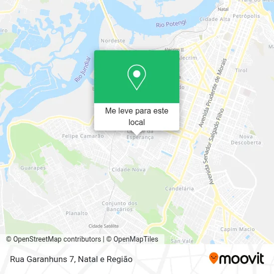 Rua Garanhuns 7 mapa