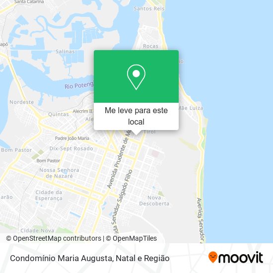 Condomínio Maria Augusta mapa