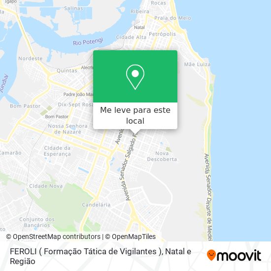 FEROLI ( Formação Tática de Vigilantes ) mapa