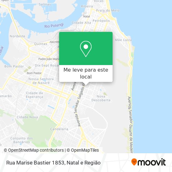 Rua Marise Bastier 1853 mapa