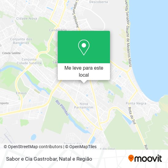 Sabor e Cia Gastrobar mapa