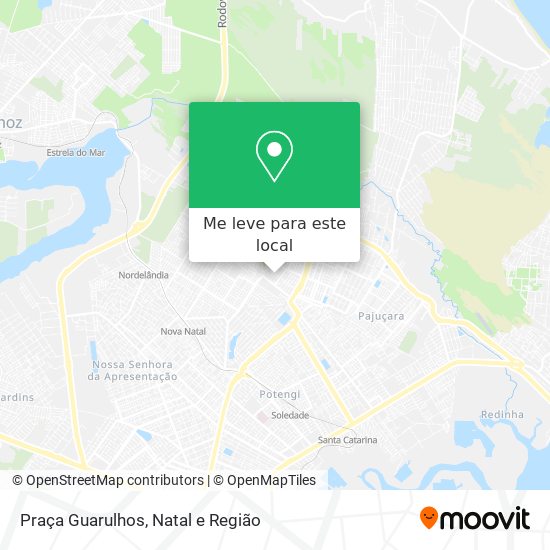 Praça Guarulhos mapa