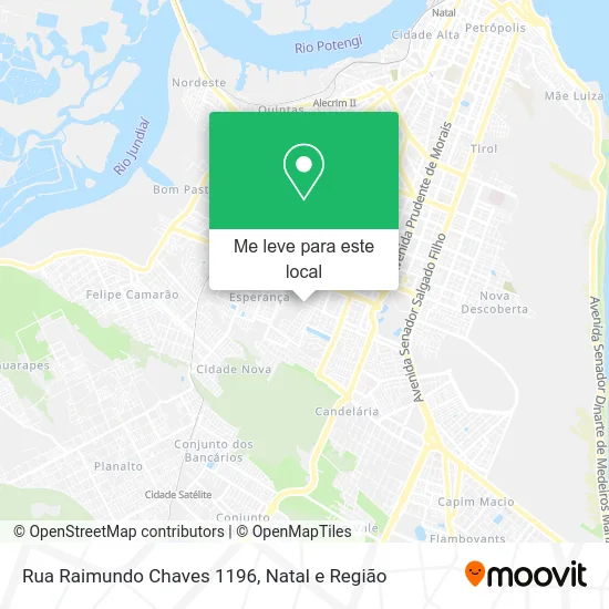 Rua Raimundo Chaves 1196 mapa