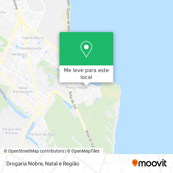 Drogaria Nobre mapa
