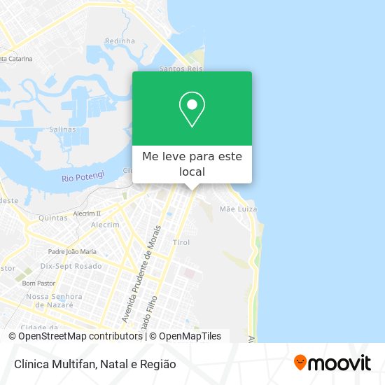 Clínica Multifan mapa