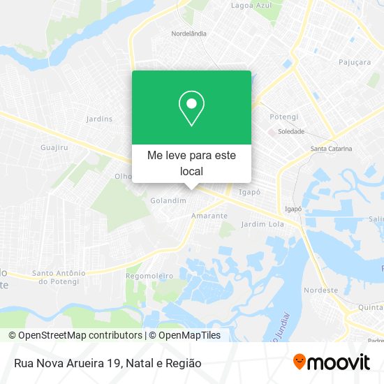 Rua Nova Arueira 19 mapa