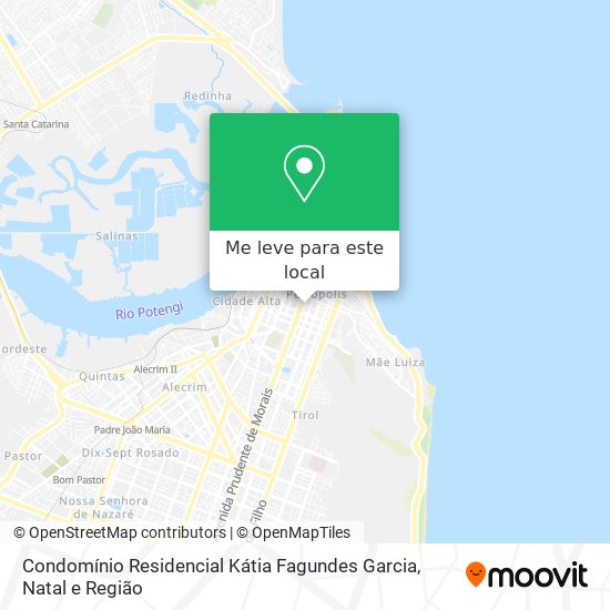 Condomínio Residencial Kátia Fagundes Garcia mapa