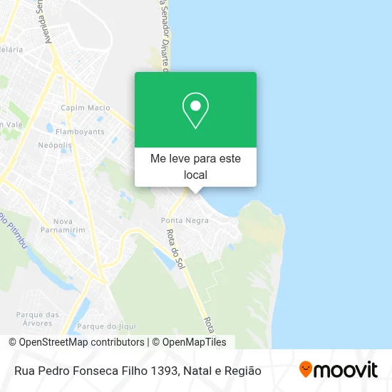 Rua Pedro Fonseca Filho 1393 mapa