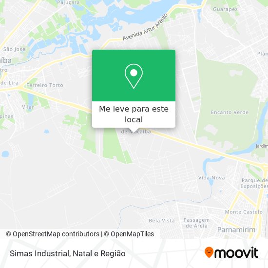 Simas Industrial mapa