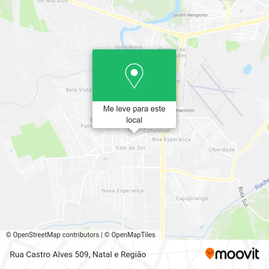 Rua Castro Alves 509 mapa