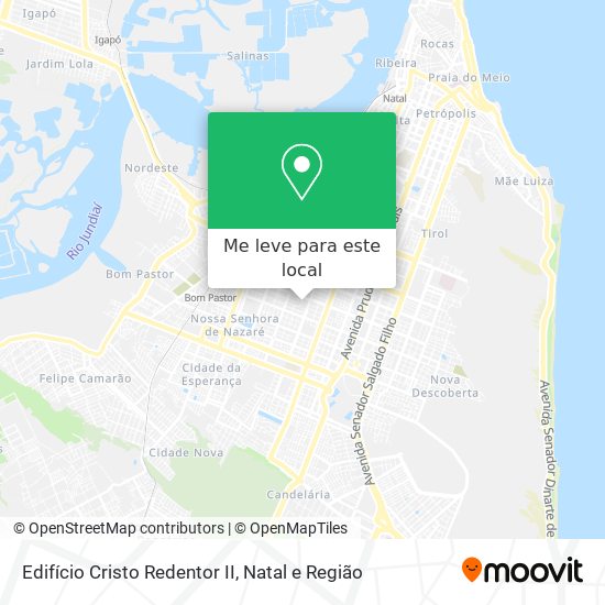 Edifício Cristo Redentor II mapa