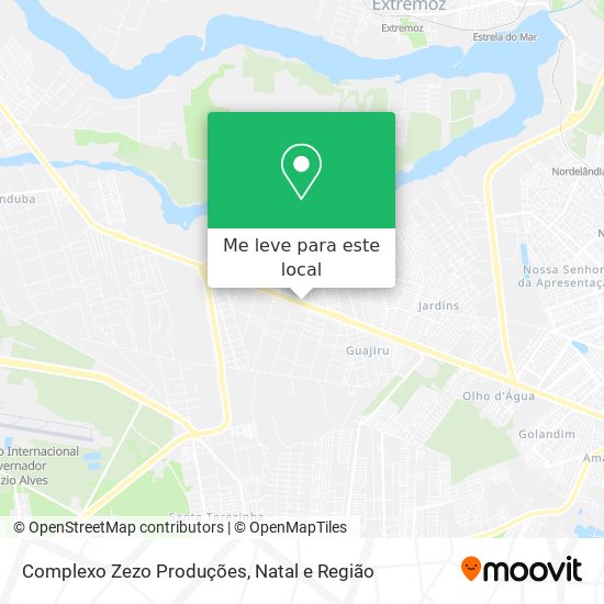 Complexo Zezo Produções mapa