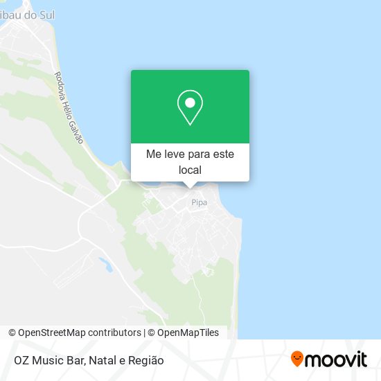 OZ Music Bar mapa