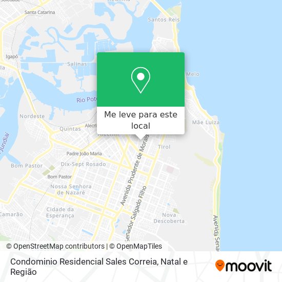 Condominio Residencial Sales Correia mapa