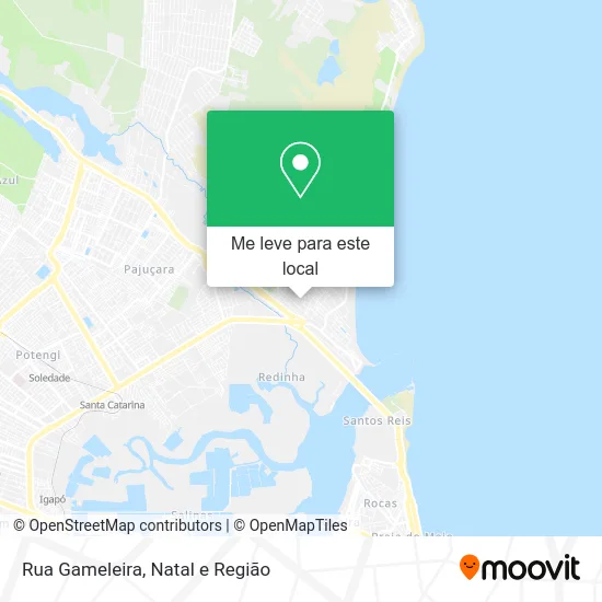 Rua Gameleira mapa