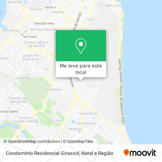 Condomínio Residencial Girassol mapa