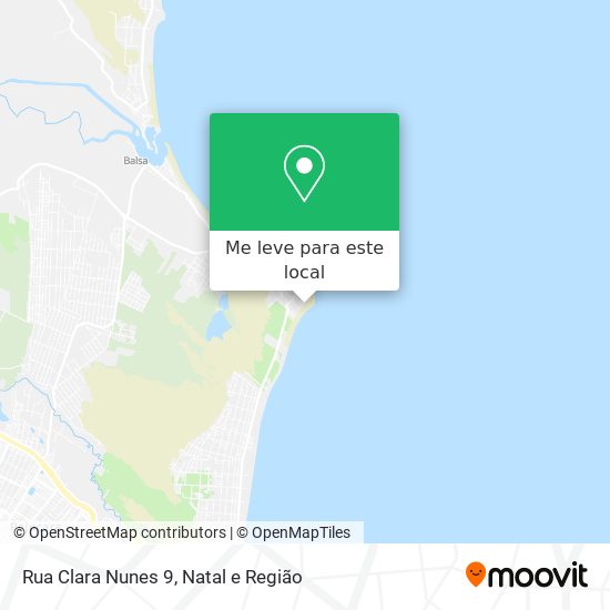 Rua Clara Nunes 9 mapa