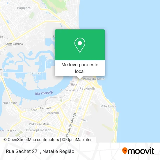Rua Sachet 271 mapa