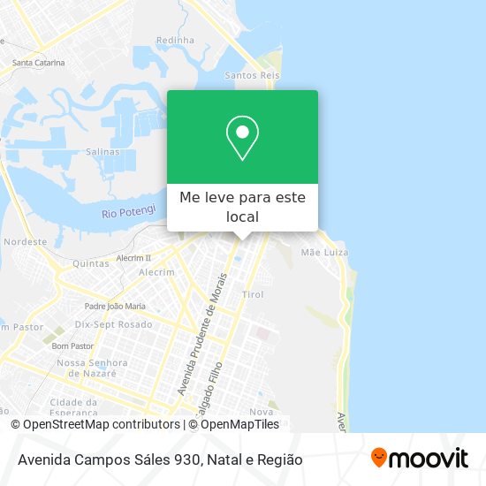 Avenida Campos Sáles 930 mapa