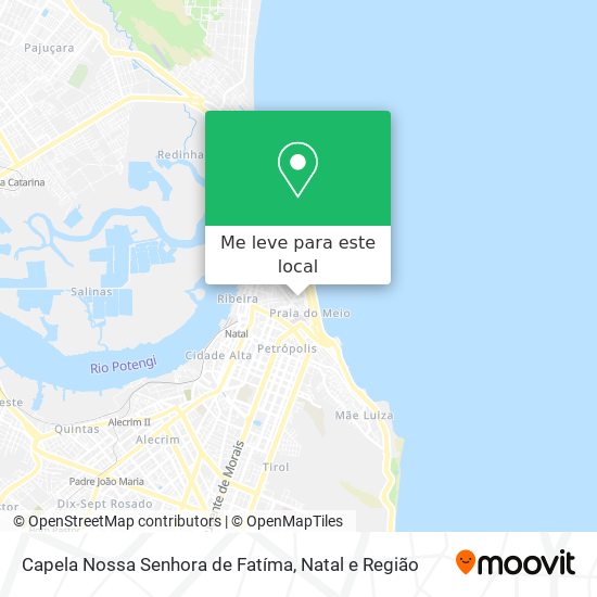 Capela Nossa Senhora de Fatíma mapa