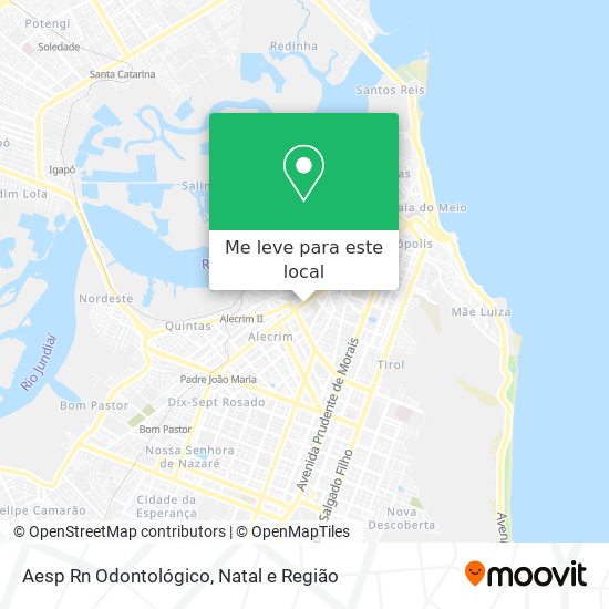Aesp Rn Odontológico mapa