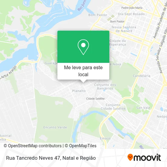 Rua Tancredo Neves 47 mapa