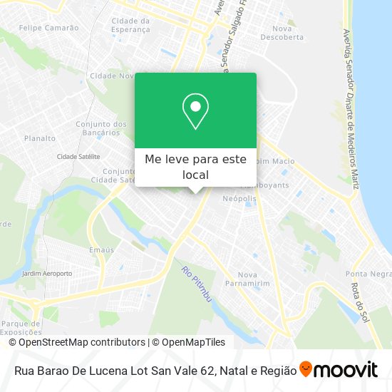 Rua Barao De Lucena Lot San Vale 62 mapa