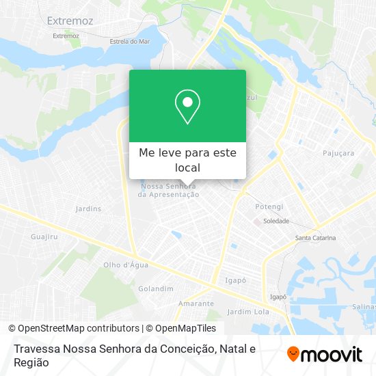 Travessa Nossa Senhora da Conceição mapa