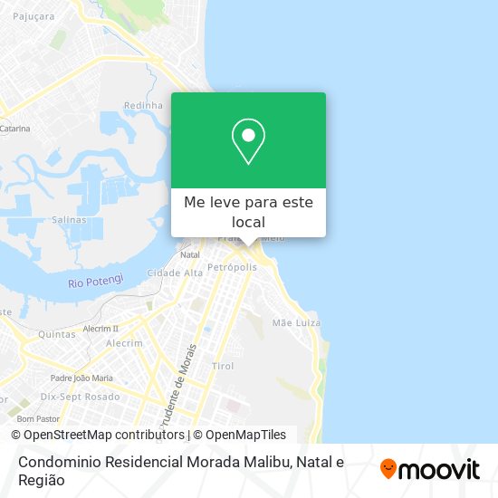 Condominio Residencial Morada Malibu mapa