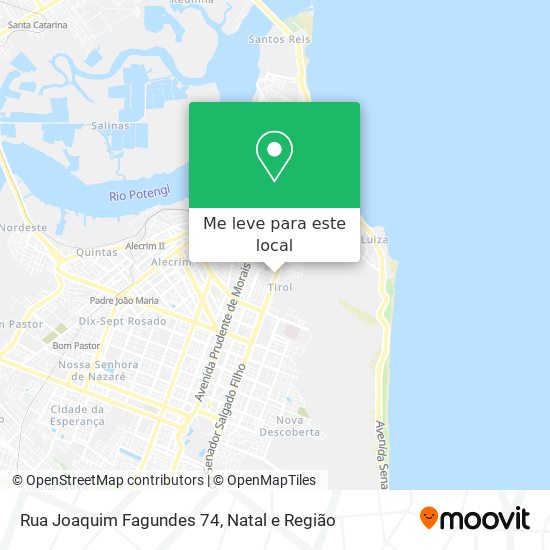 Rua Joaquim Fagundes 74 mapa