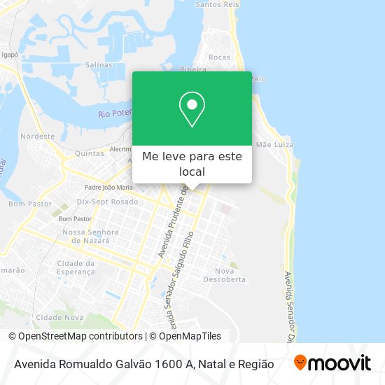 Avenida Romualdo Galvão 1600 A mapa