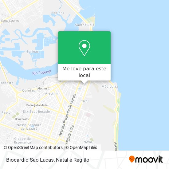 Biocardio Sao Lucas mapa