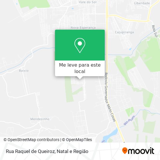 Rua Raquel de Queiroz mapa