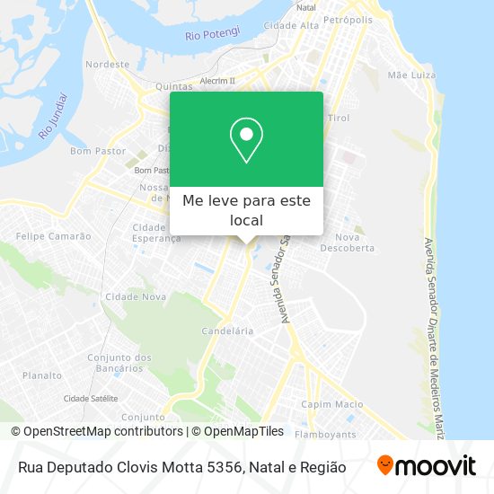 Rua Deputado Clovis Motta 5356 mapa